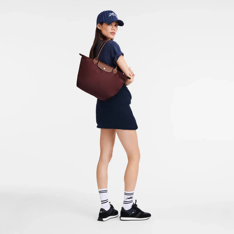 Le Pliage Original Medium Tote Bag – Burgundy