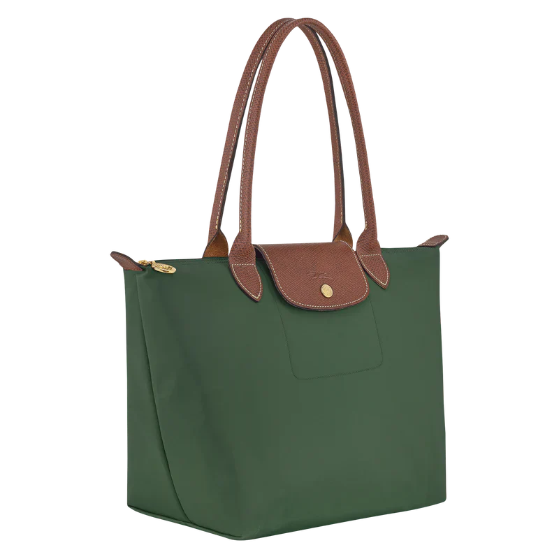 Le Pliage Original Medium Tote Bag – English Green