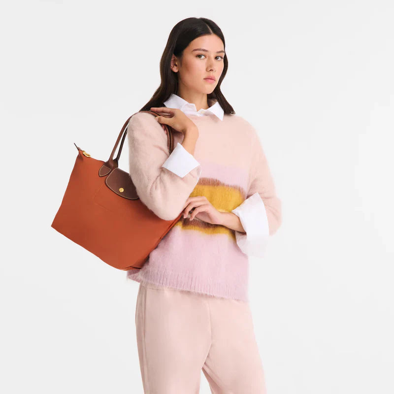 Le Pliage Original Medium Tote Bag – Brick Red