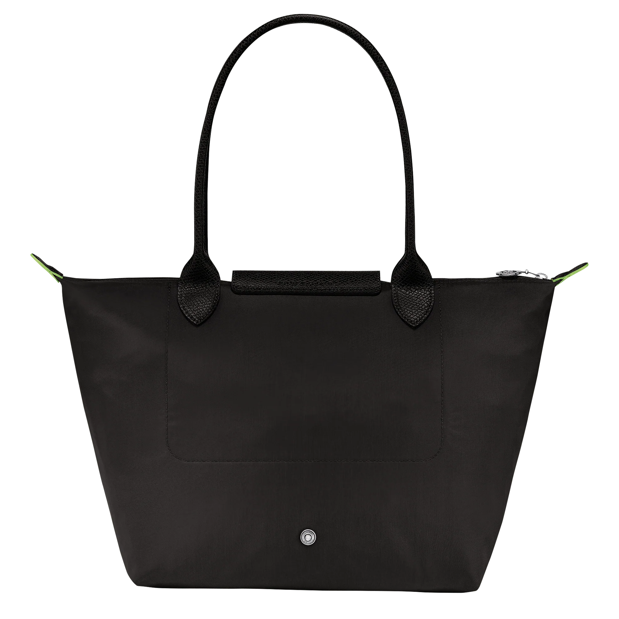 Le Pliage Green Medium Tote Bag – Black
