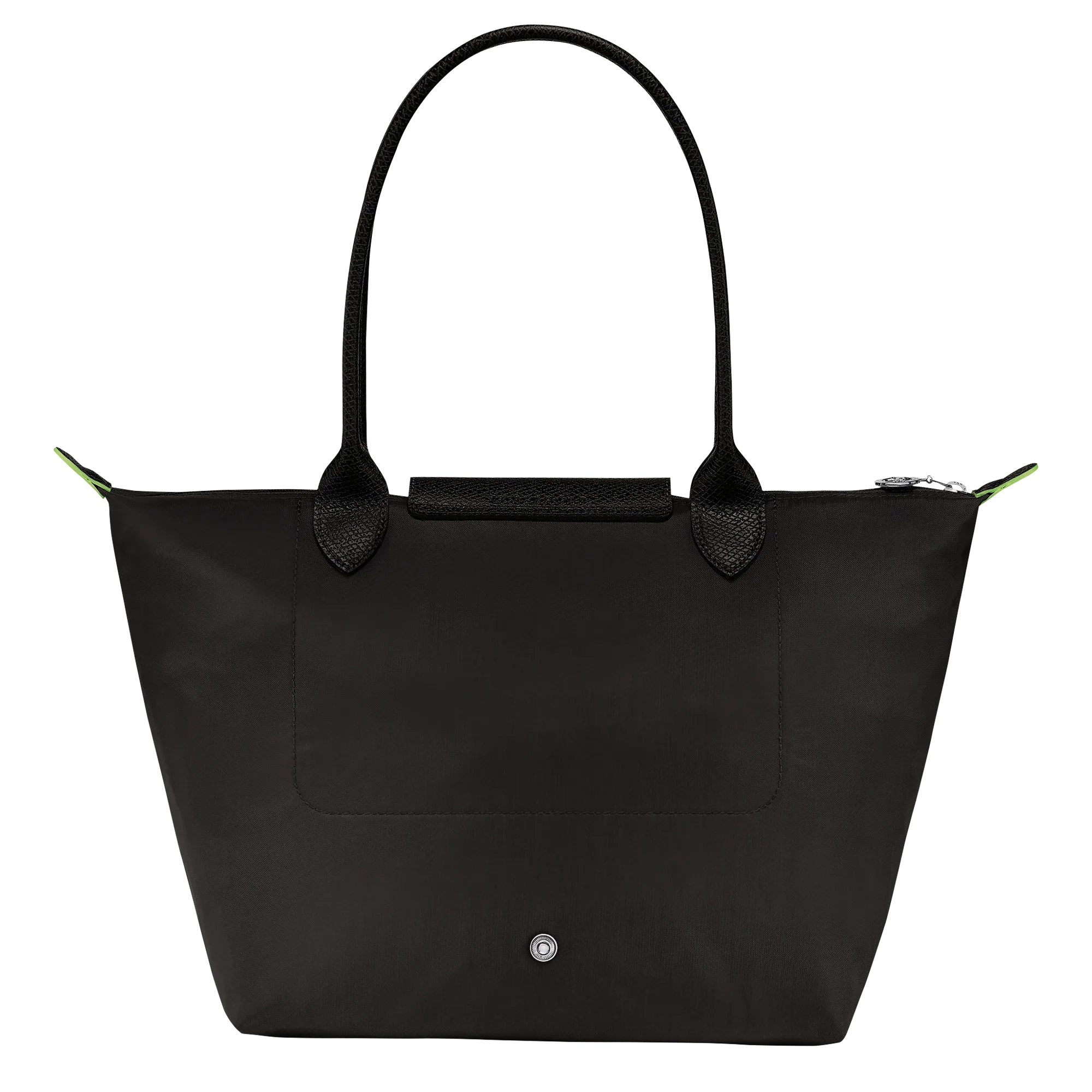 Le Pliage Green Medium Tote Bag – Black