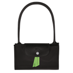 Le Pliage Green Medium Tote Bag – Black