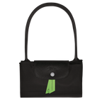 Le Pliage Green Medium Tote Bag – Black