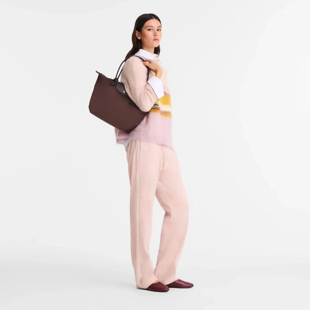 Le Pliage Green Medium Tote Bag – Mocha