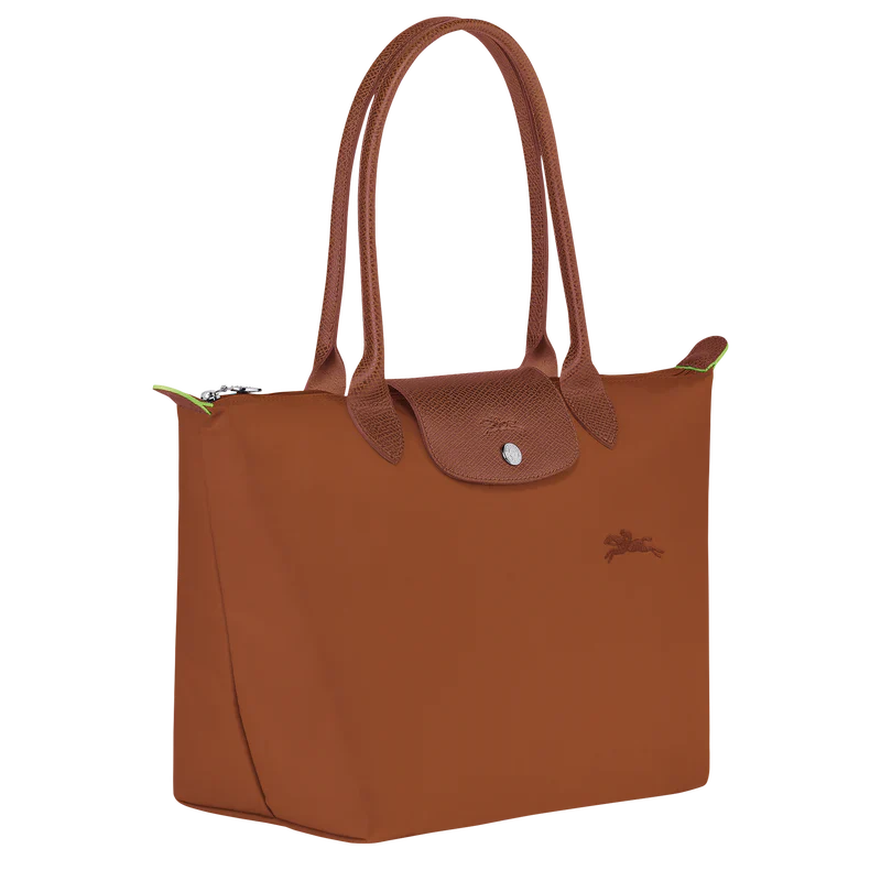 Le Pliage Green Medium Tote Bag – Cognac