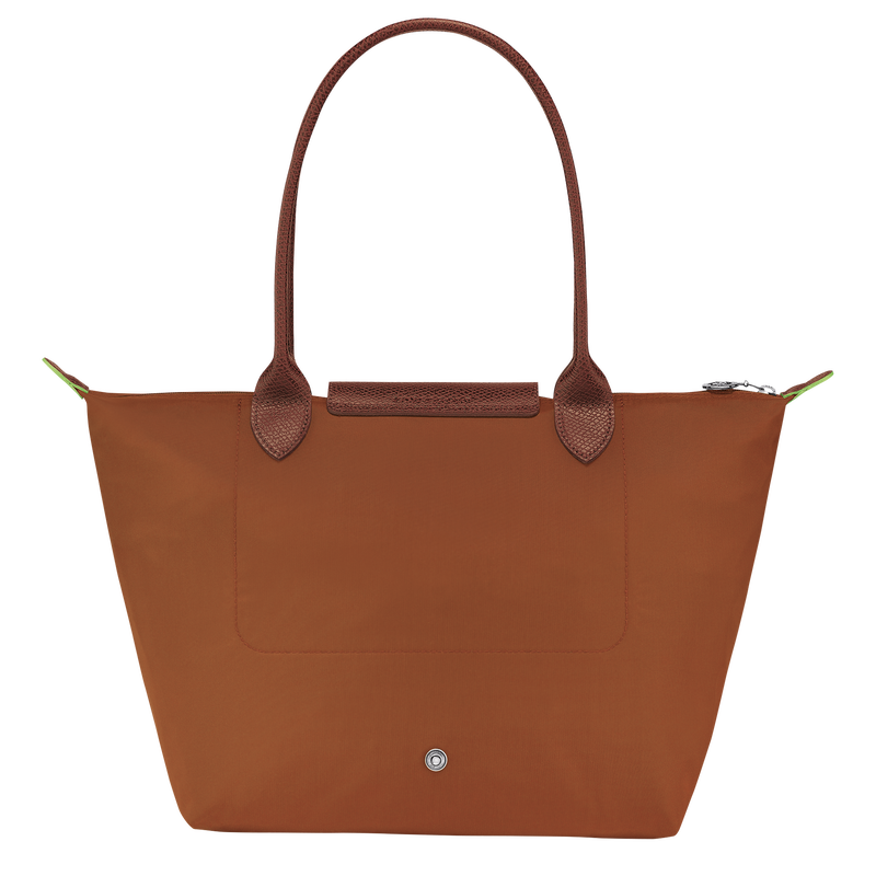 Le Pliage Green Medium Tote Bag – Cognac