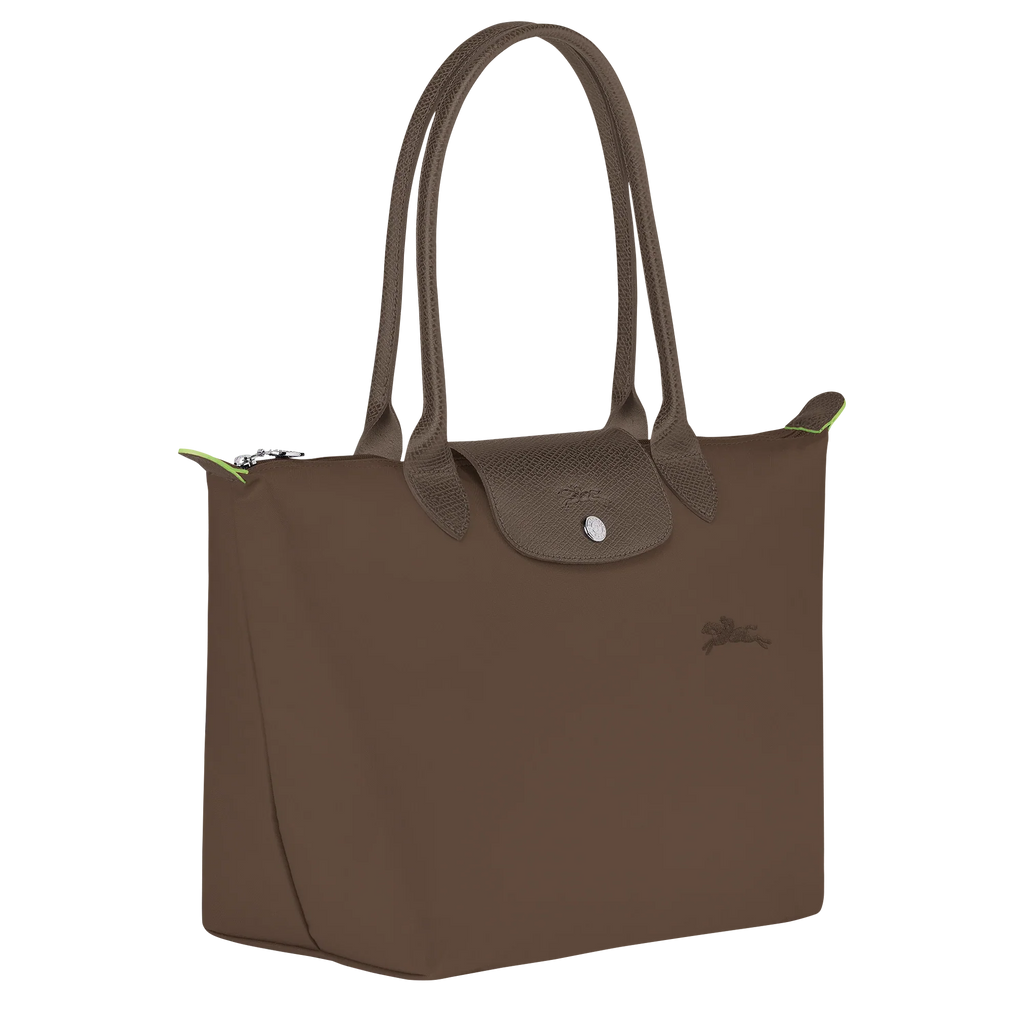 Le Pliage Green Medium Tote Bag – Terracotta