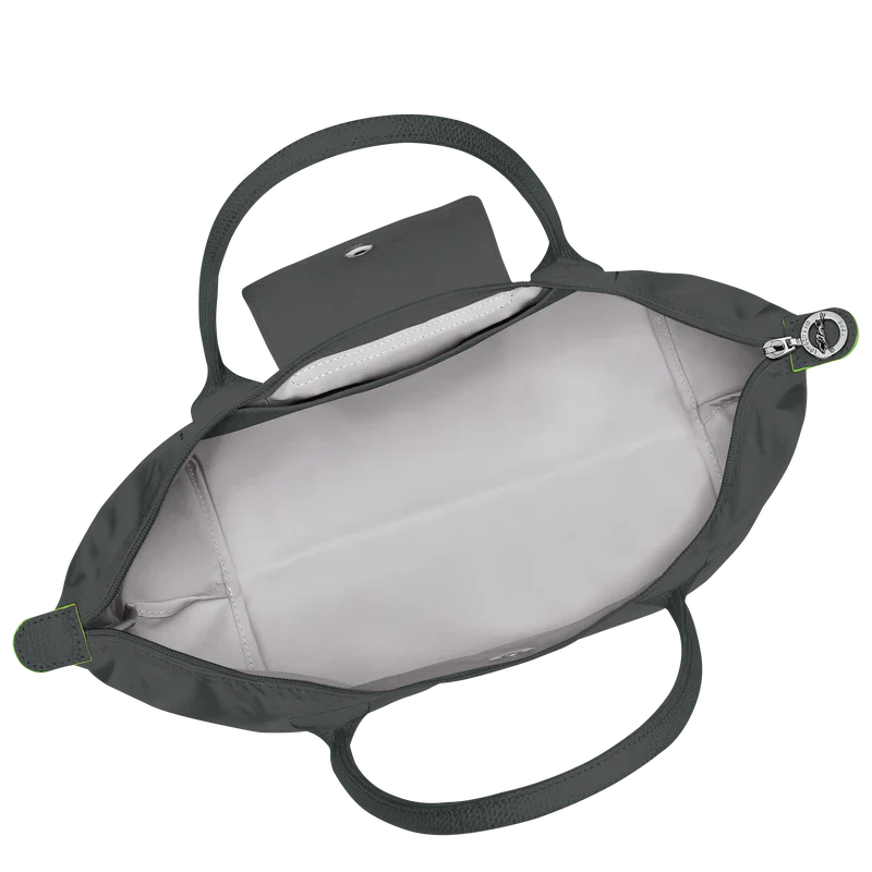 Le Pliage Green Medium Tote Bag – Graphite Gray
