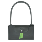 Le Pliage Green Medium Tote Bag – Graphite Gray