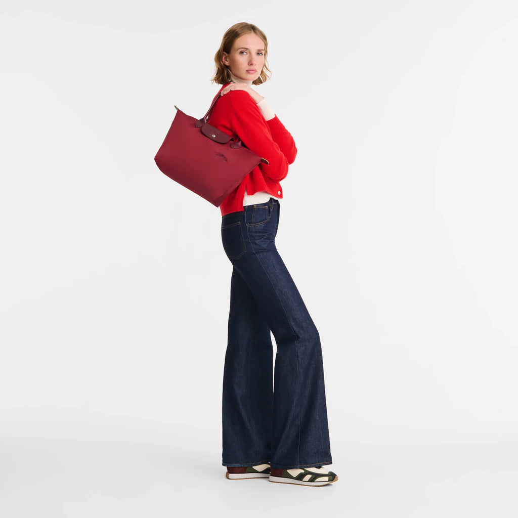 Le Pliage Green Medium Tote Bag – Pomegranate