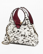 CC Monochrome Dalmatian Top Handle Bag