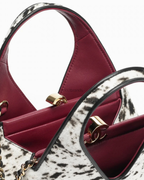 CC Monochrome Dalmatian Top Handle Bag