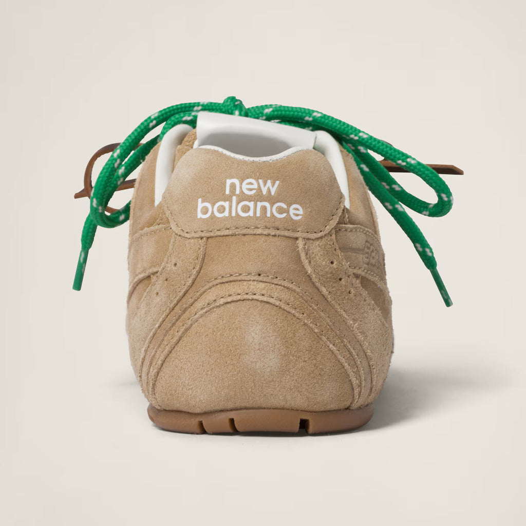 Suede and Mesh Sneakers