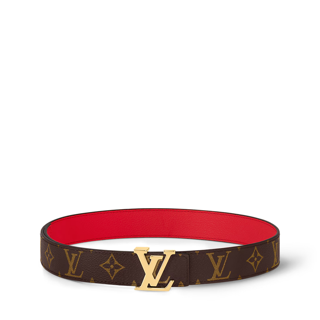 Initials 30mm Reversible Leather Belt