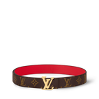 Initials 30mm Reversible Leather Belt