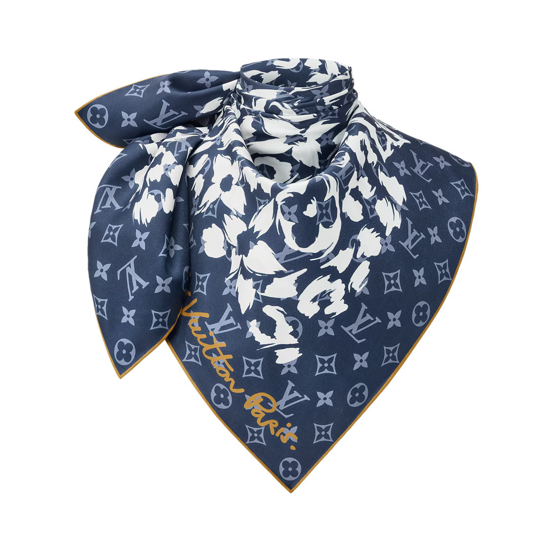 LV Safari Square 90 Shawl