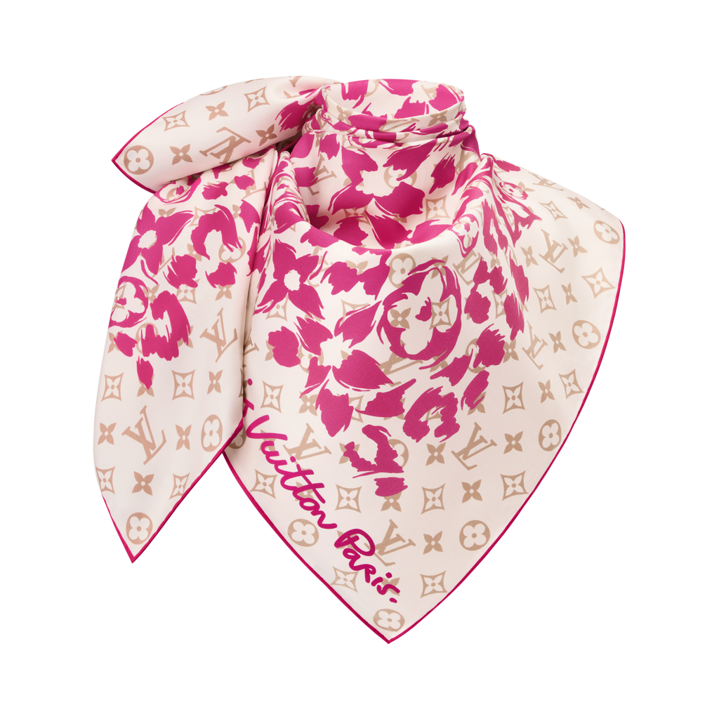 LV Safari Square 90 Shawl