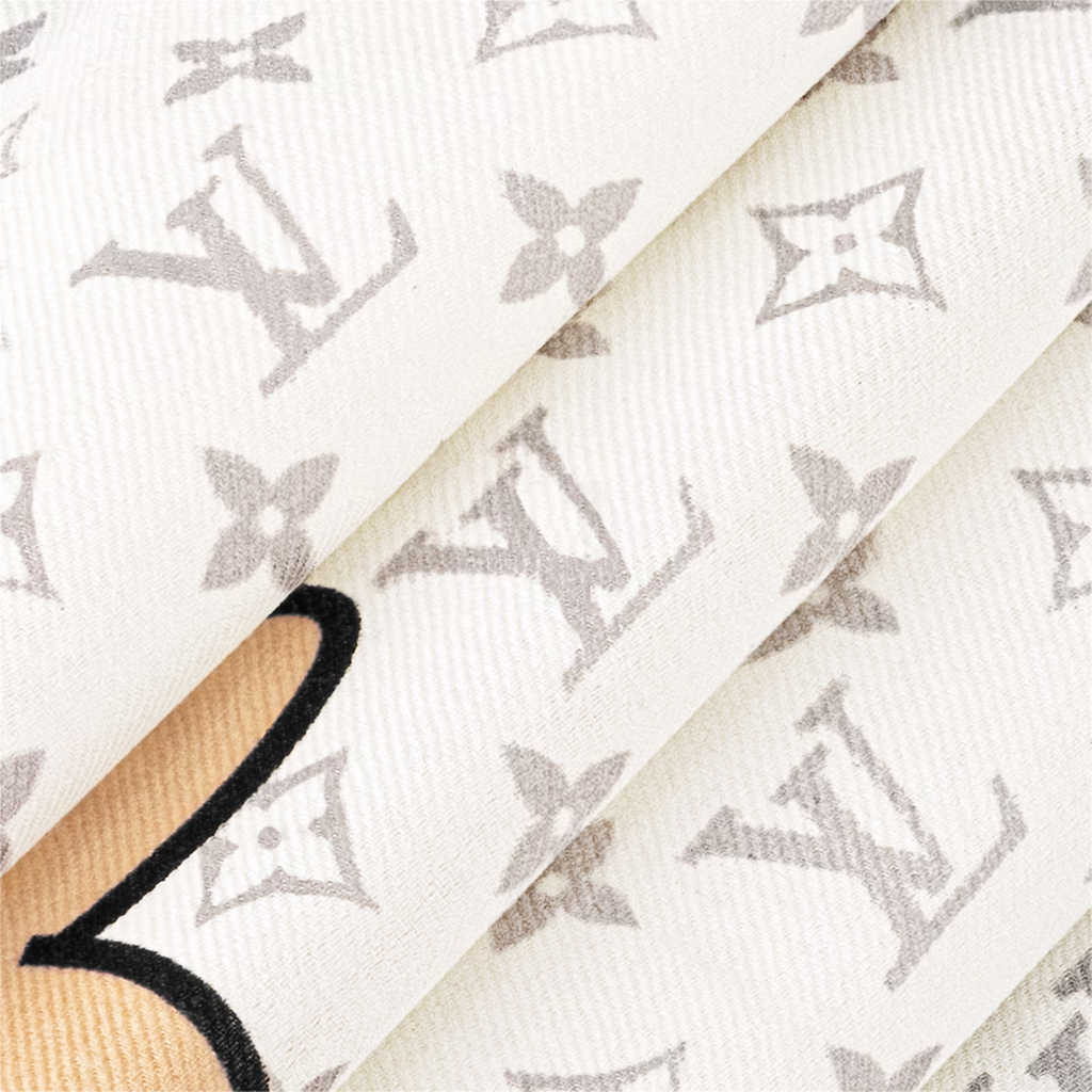 LV x TM Monogram Superflat Shawl