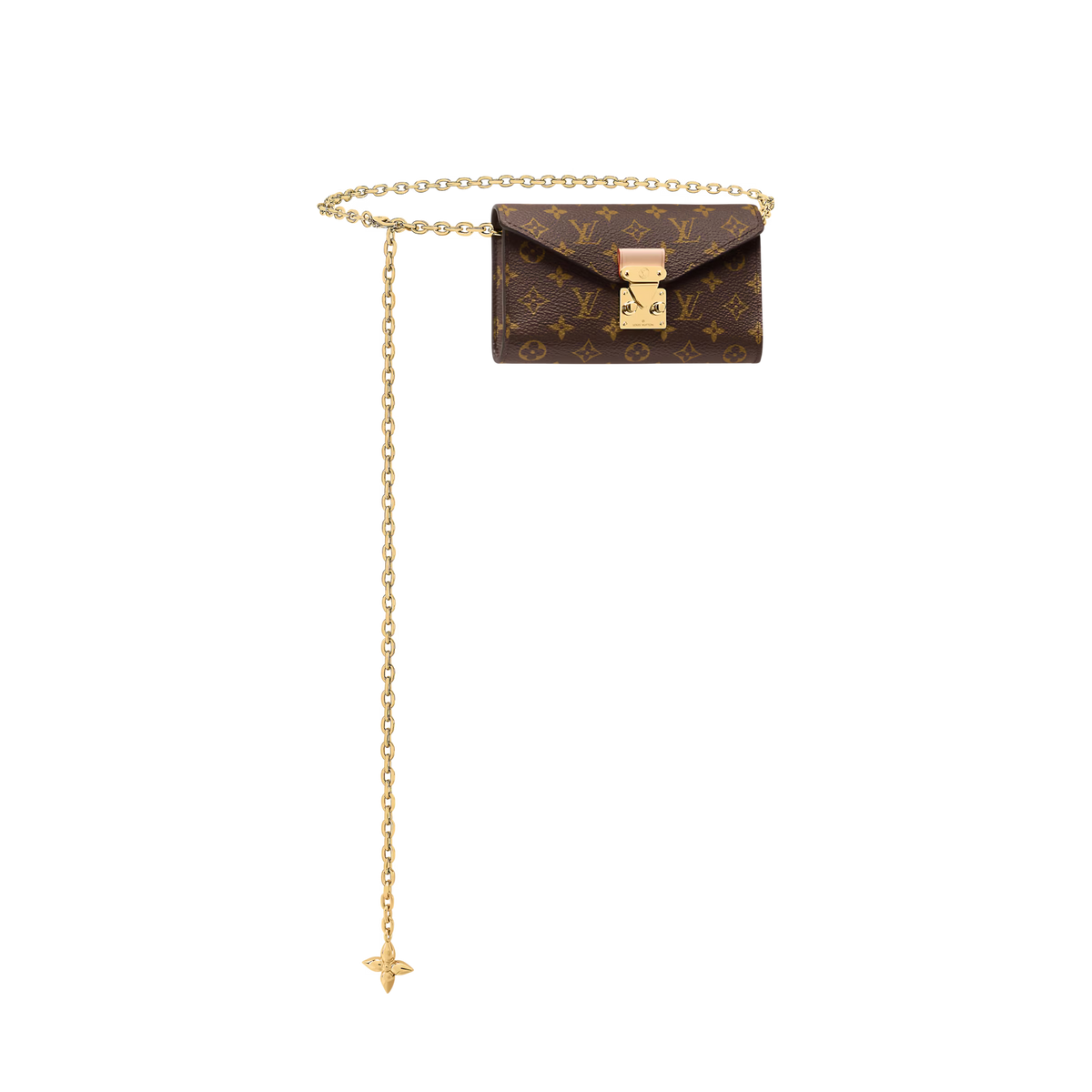 Pouch Metis Leather&Chain Belt