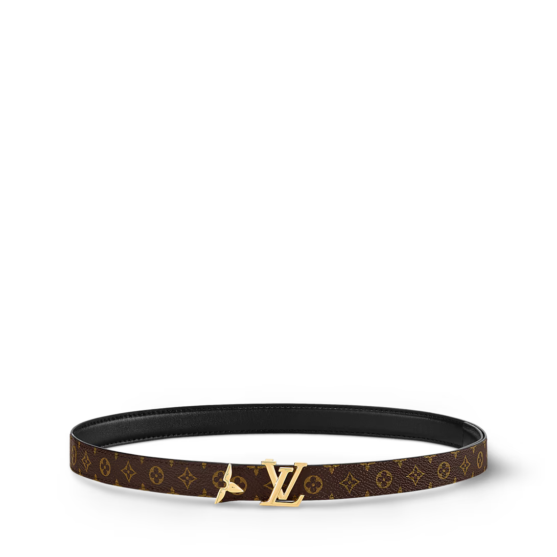 Pretty LV 20mm Reversible Leather Belt