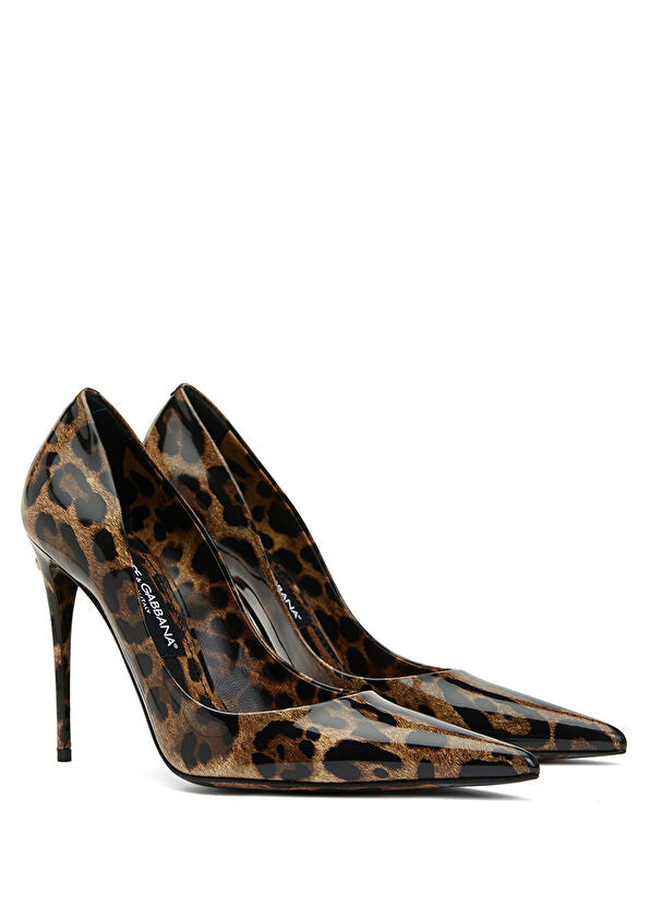 Vitello Lucido Pumps – Leopard