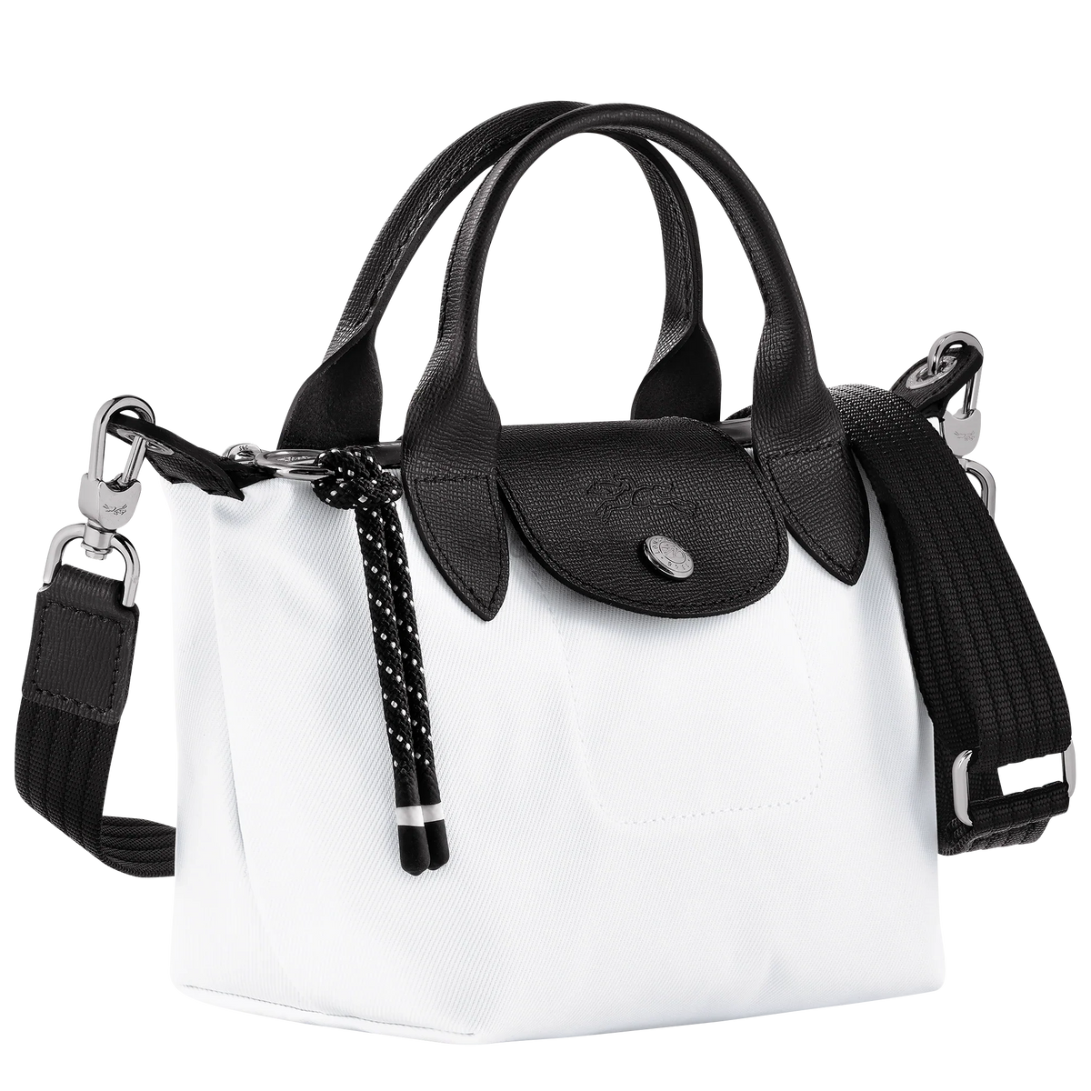 Le Pliage Energy XS Top Handle Bag – White