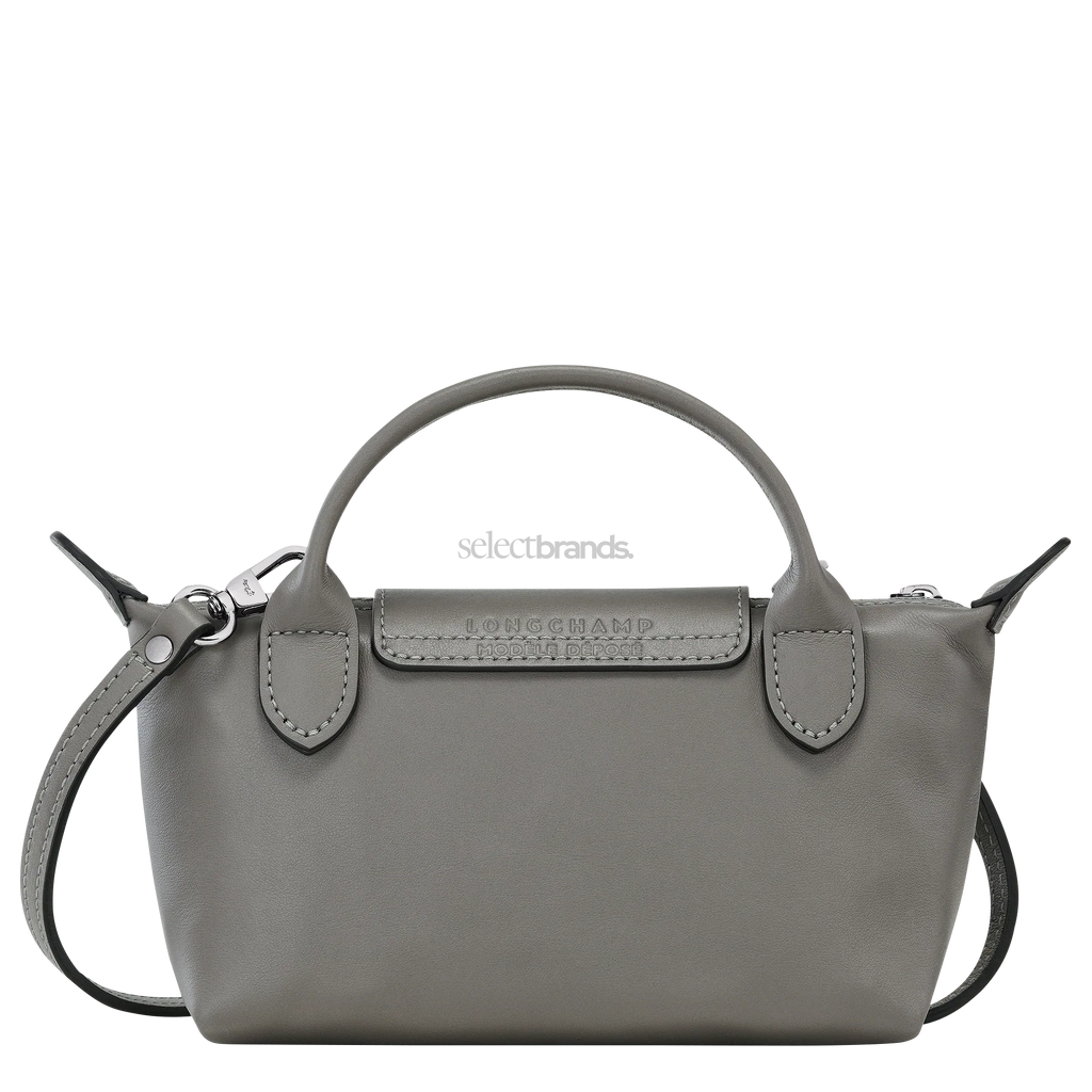 Le Pliage Xtra XS Mini Leather Top Handle Bag – Sand Beige