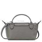 Le Pliage Xtra XS Mini Leather Top Handle Bag – Sand Beige