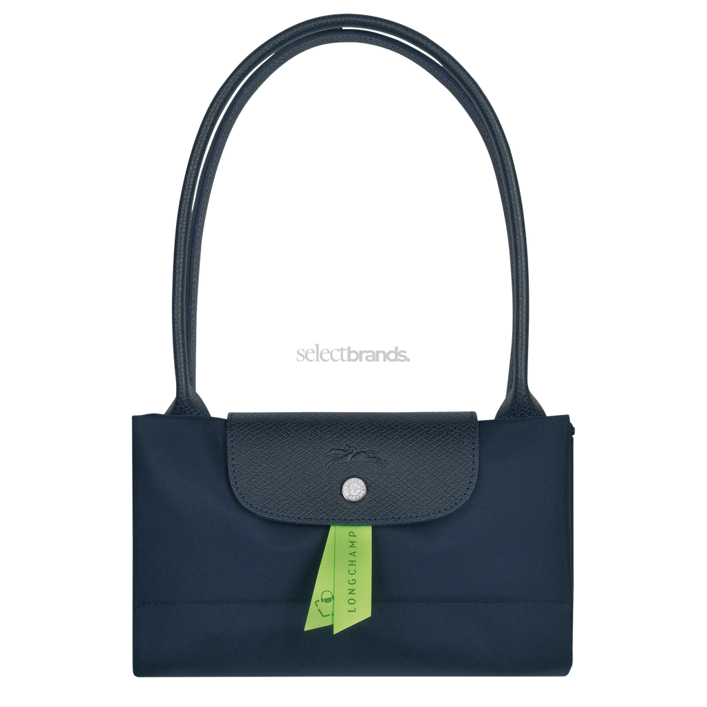 Le Pliage Green Large Tote Bag – Navy Blue