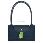 Le Pliage Green Large Tote Bag – Navy Blue