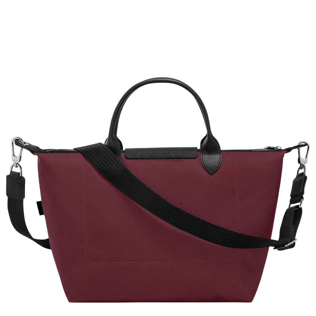 Le Pliage Energy Large Top Handle Bag – Burgundy