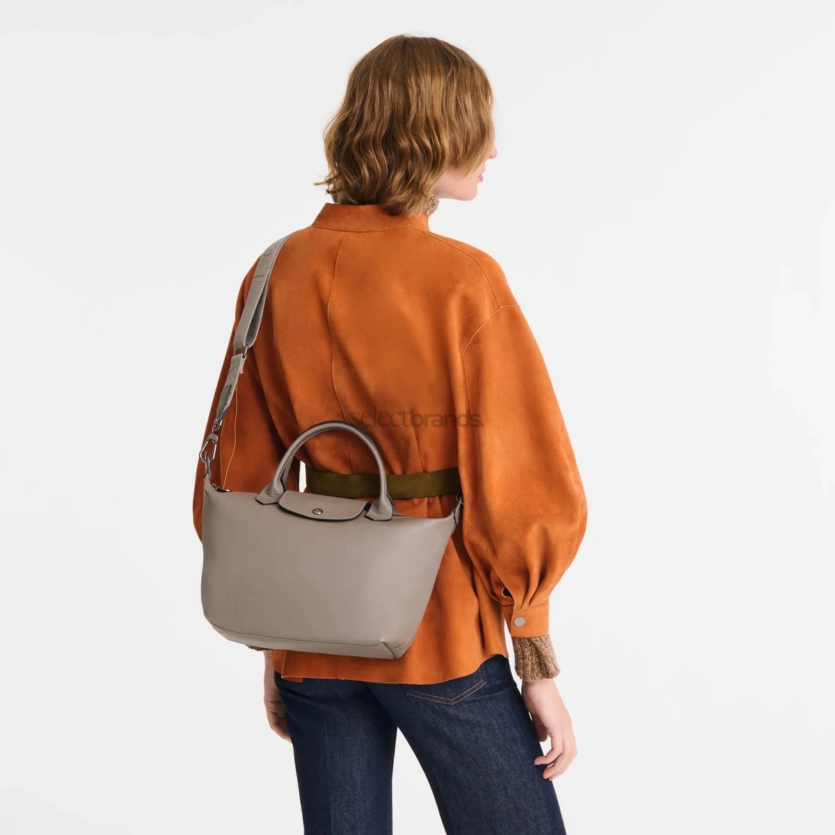 Le Pliage Xtra Small Leather Top Handle Bag – Sand Beige