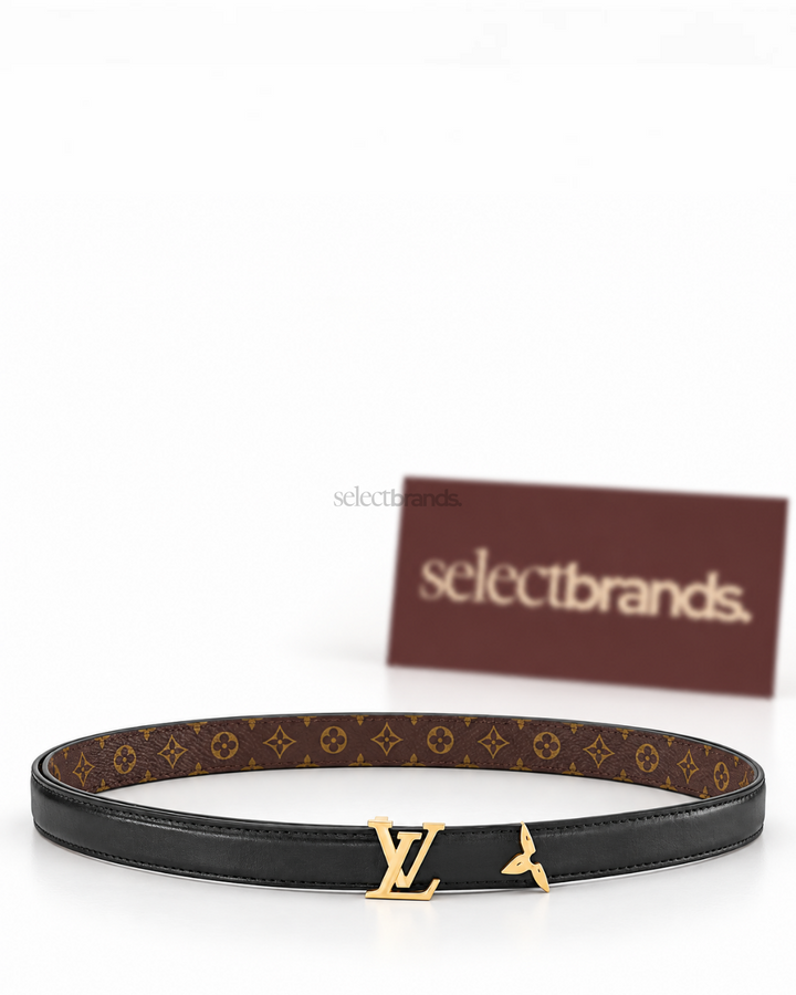 Pretty LV 20mm Reversible Leather Belt