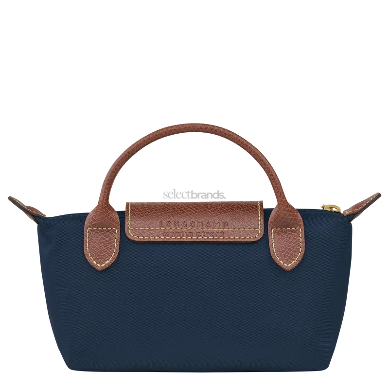 Le Pliage Original Mini Handbag – Navy (Crossbody)