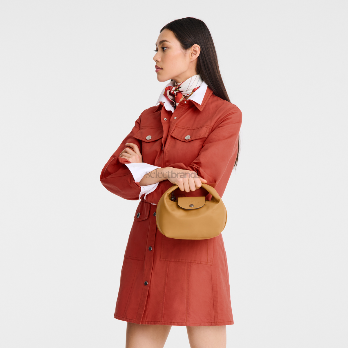 Le Pliage Xtra XS Mini Leather Top Handle Bag – Honey