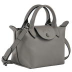 Le Pliage Xtra XS Leather Top Handle Bag – Sand Beige