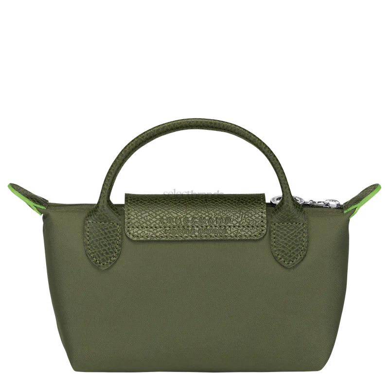 Le Pliage Green Mini Handbag – Forest Green (Crossbody)