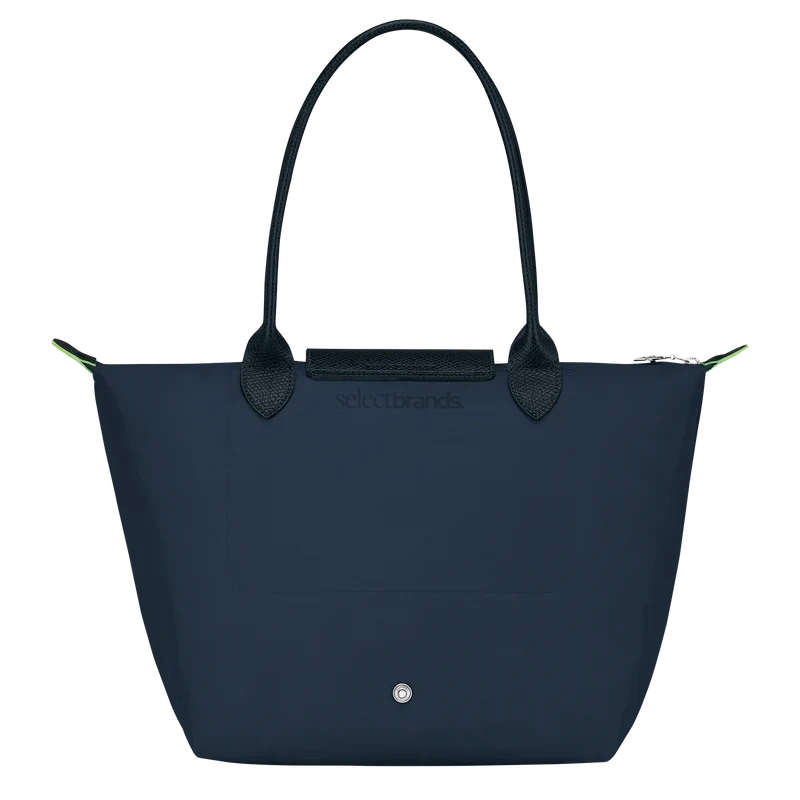 Le Pliage Green Medium Tote Bag – Navy Blue