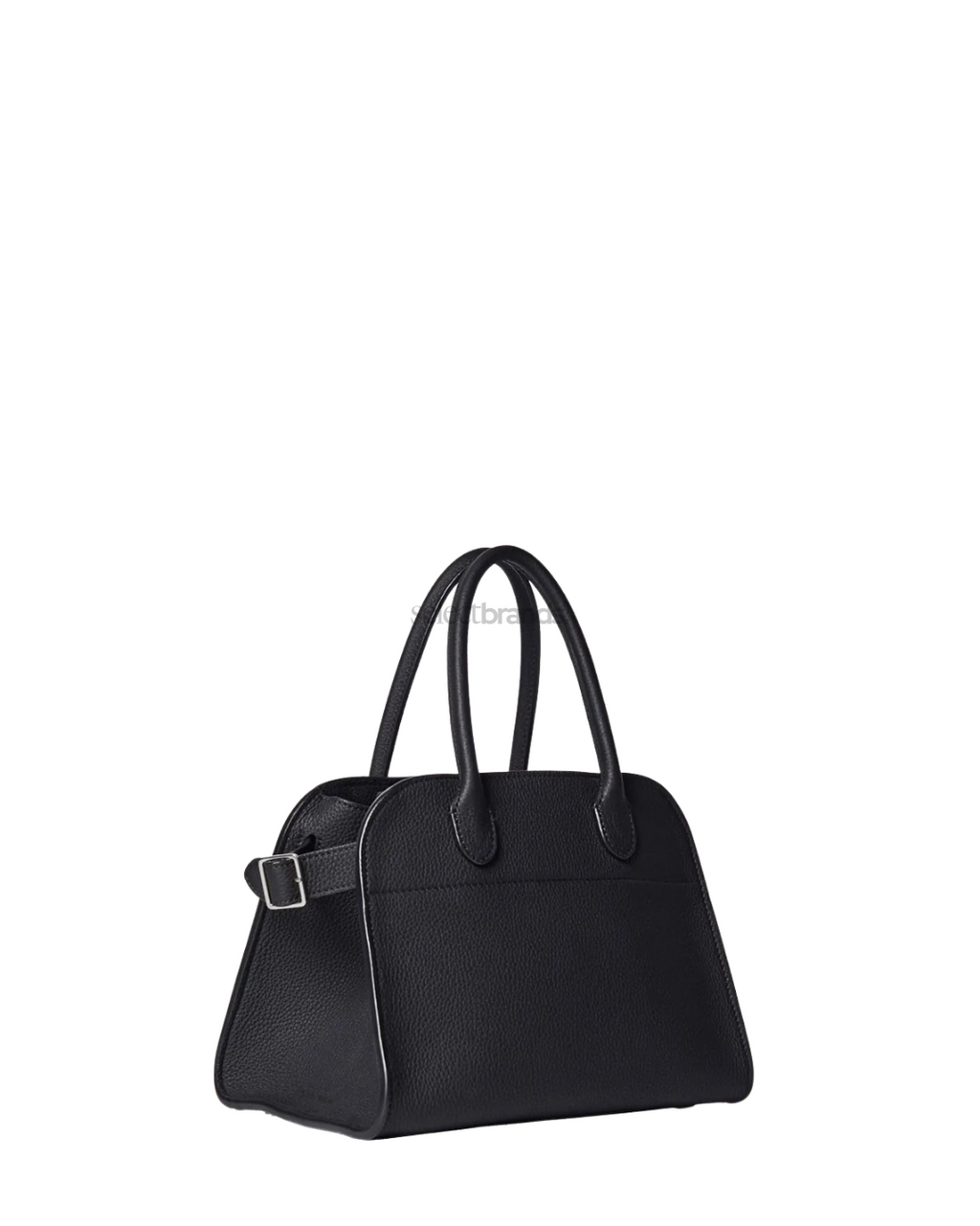 Soft Margaux 12 Leather Bag – Black