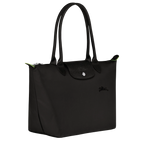 Le Pliage Green Medium Tote Bag – Black