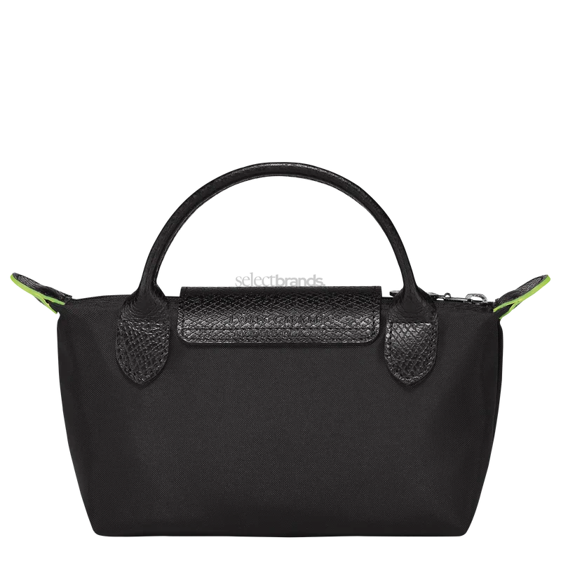 Le Pliage Green Mini Handbag – Black (Crossbody)