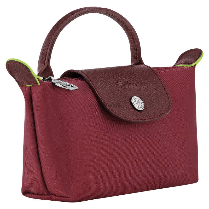 Le Pliage Green Mini Handbag – Pomegranate (Crossbody)