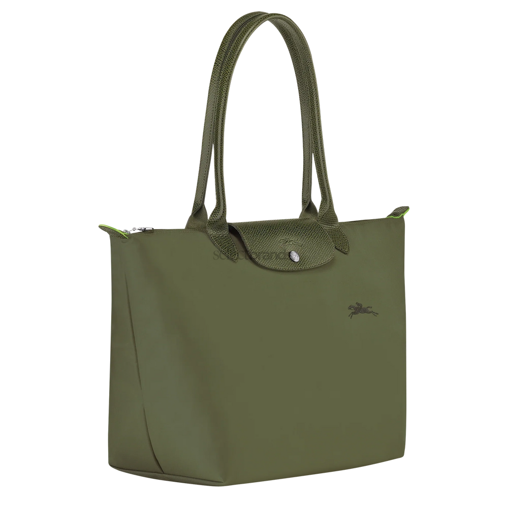 Le Pliage Green Large Tote Bag – Forest Green