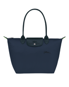 Le Pliage Green Medium Tote Bag – Navy Blue