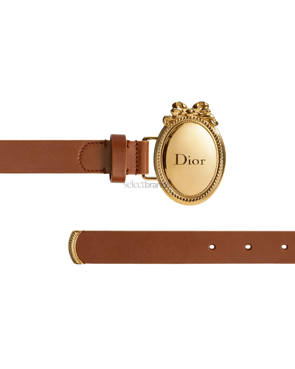 Médaillon 25mm Leather Belt