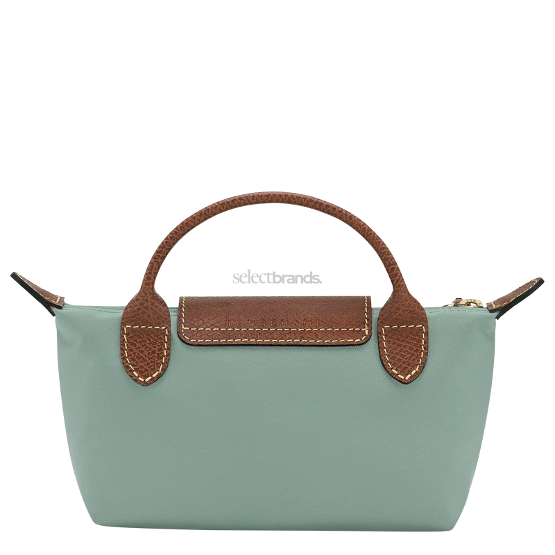 Le Pliage Original Mini Handbag – Jade Green (Crossbody)