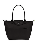 Le Pliage Green Medium Tote Bag – Black