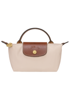 Le Pliage Original Mini Handbag – Light Beige (Crossbody)