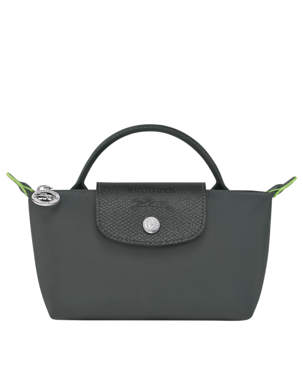Le Pliage Green Mini Handbag – Graphite Gray (Crossbody)
