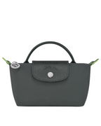 Le Pliage Green Mini Handbag – Graphite Gray (Crossbody)